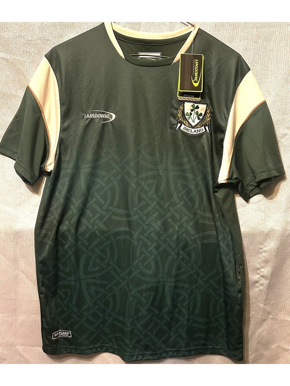 Lansdowne Ireland Rugby Shirt Celtic Shamrock Size Small